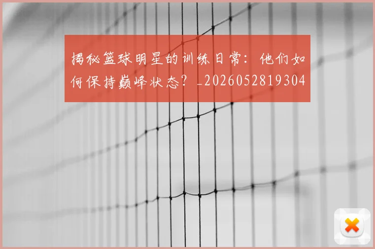 揭秘篮球明星的训练日常:他们如何保持巅峰状态?_20260528193045
